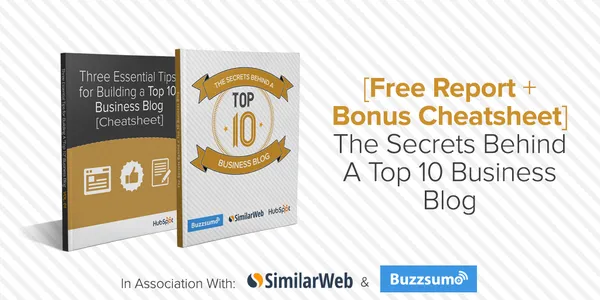 HubSpot, BuzzSumo & SimilarWeb Co-Marketing