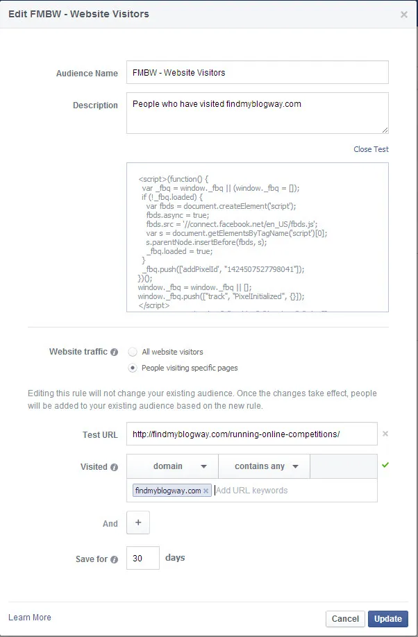 Setting up tracking across your domain