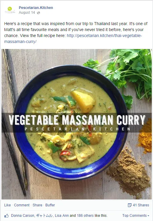 Facebook post