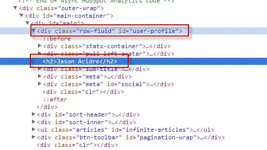 website code