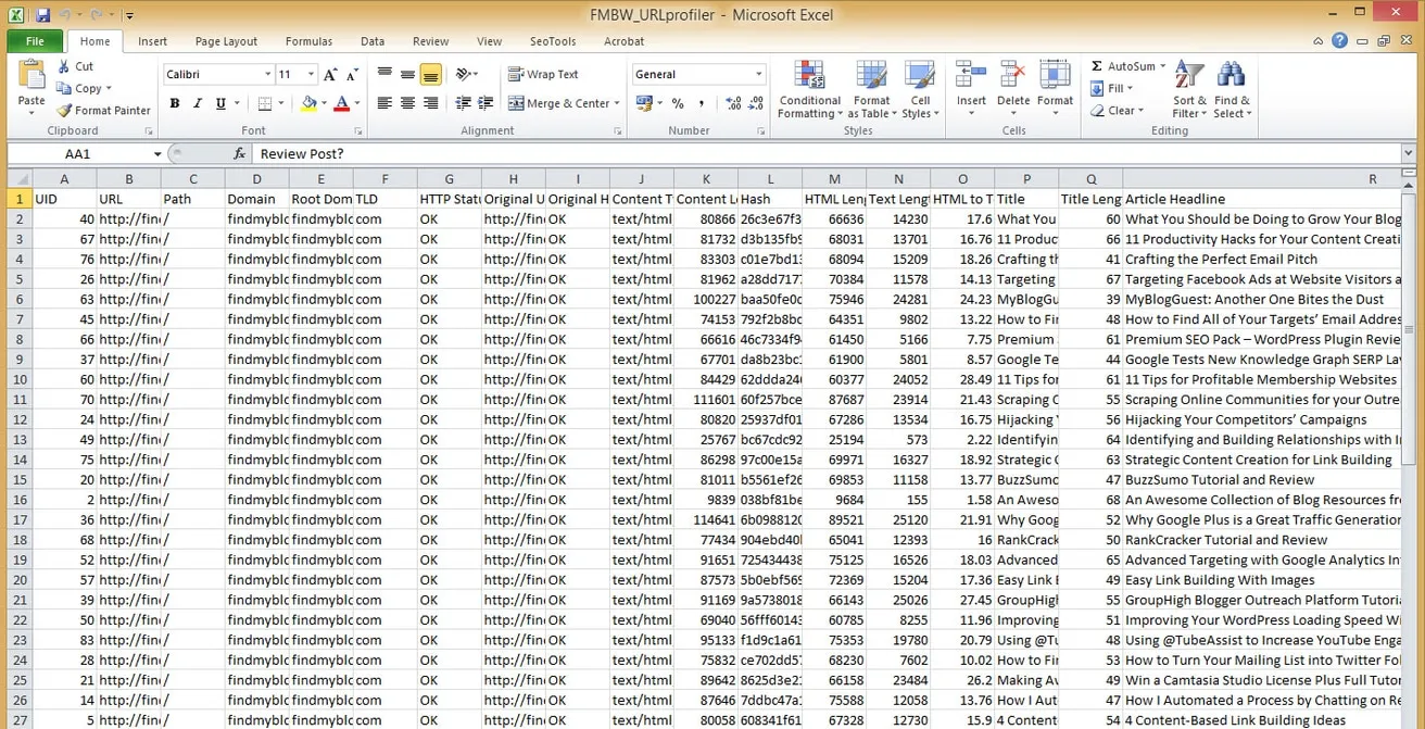 Raw Data