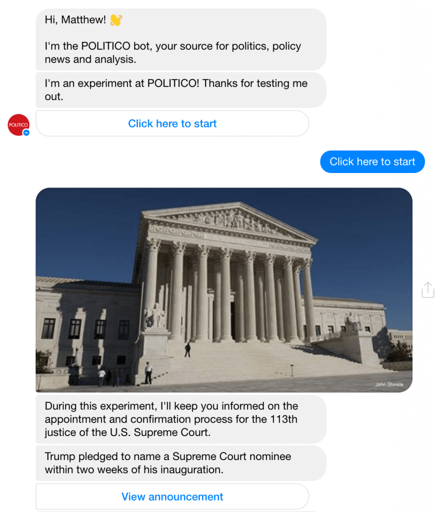 Politico Bot